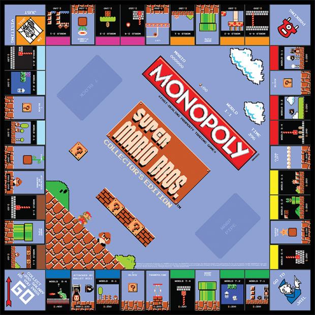 Así es el Monopoly de Super Mario Bros