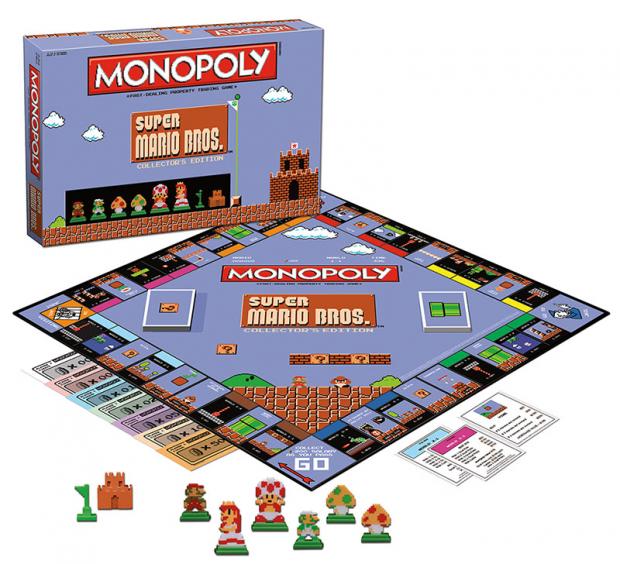 Así es el Monopoly de Super Mario Bros