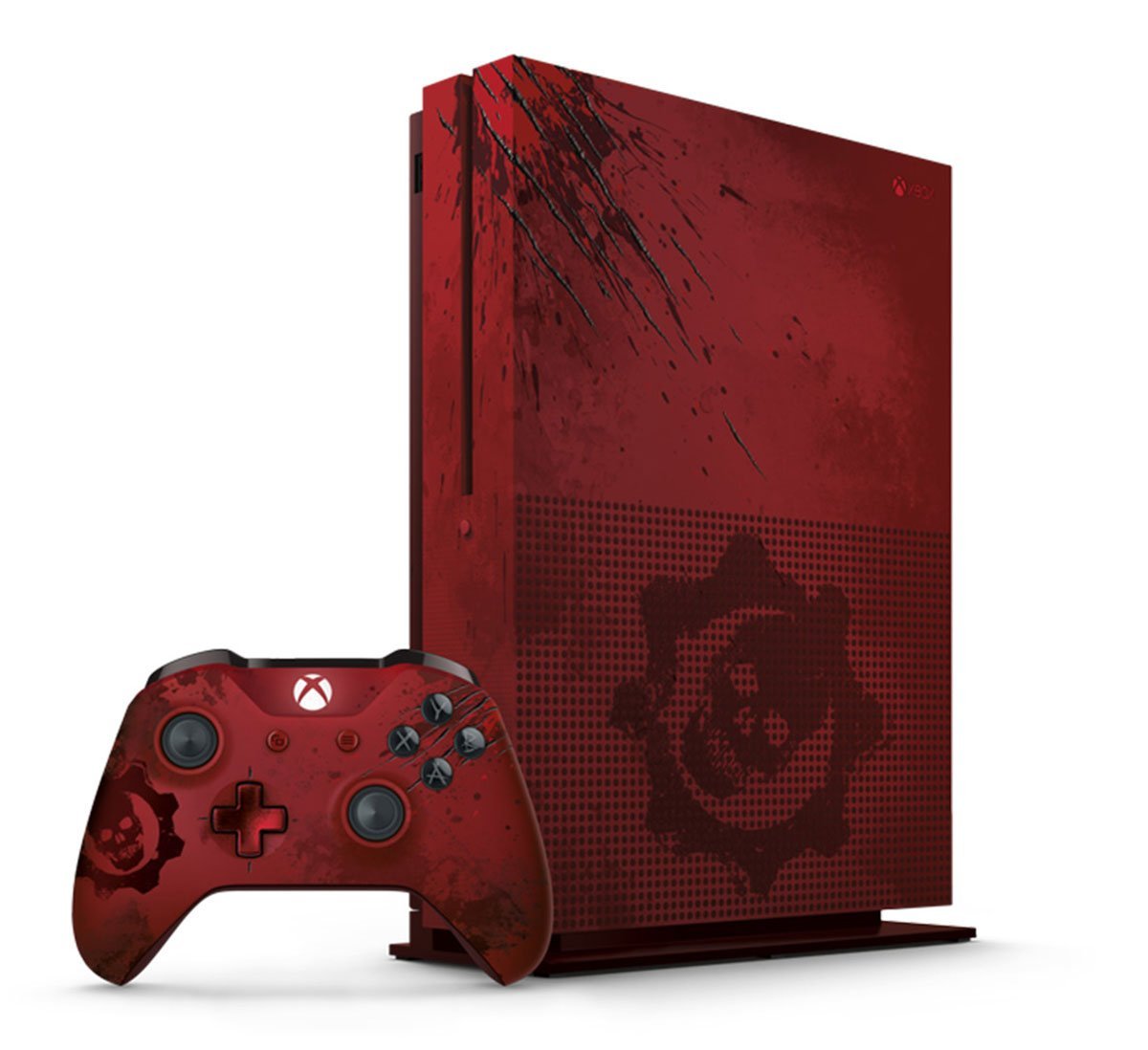 Mira la Xbox One S edición limitada de Gears of War 4