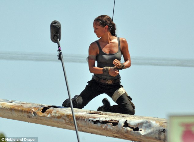 Primeras imágenes de Alicia Vikander como Lara Croft