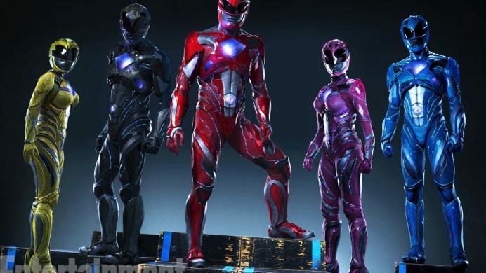 Los nuevos trajes de los Power Rangers son al mejor estilo de Iron Man 