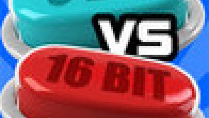 8-bit vs 16-bit HD