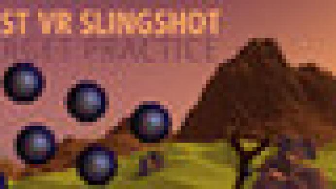Just VR Slingshot Target Practice