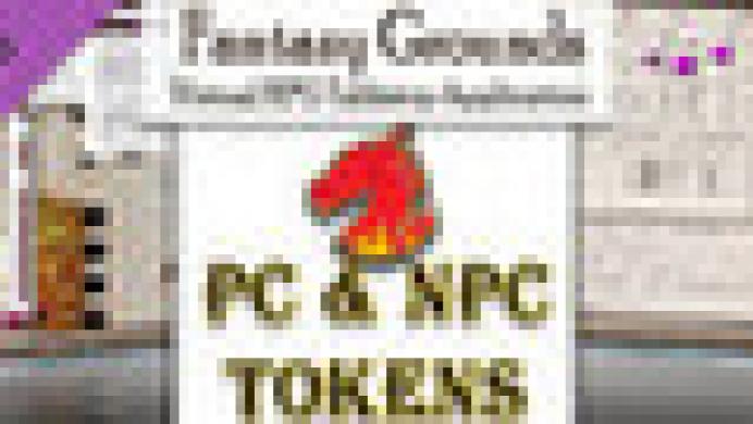 Fantasy Grounds: Gaming Tokens & Portraits Pack #3 - PC's & NPCs