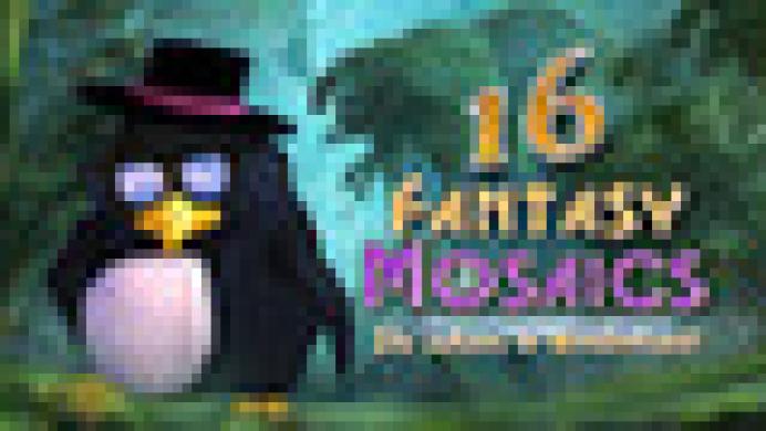Fantasy Mosaics 16: Six Colors in Wonderland