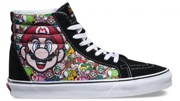 Ya está a la venta la colección de Vans inspirada en Mario Bros y Nintendo