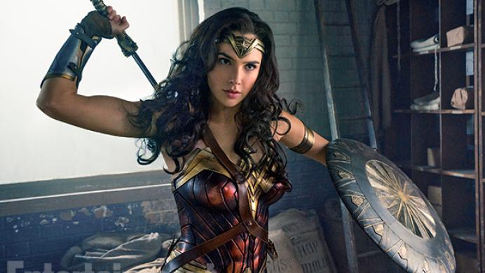 Más imágenes de Gal Gadot en la película de Wonder Woman 