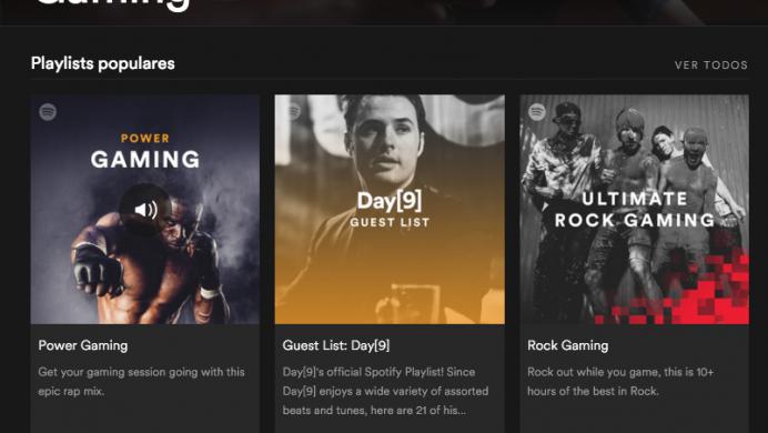 Spotify incluye la categoría ‘Gaming’ dentro de sus playlists