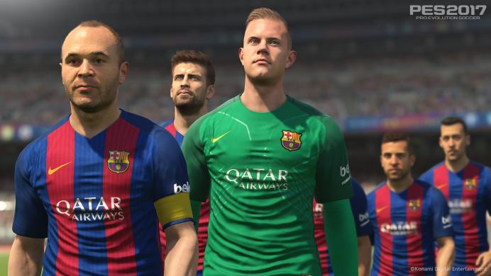 PES 2017 presume del Fox Engine en su nuevo tráiler