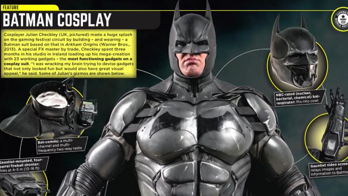 Crea un traje de Batman con 23 gadgets funcionales y entra al libro de los Récords Guinness