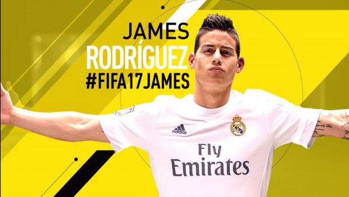 James Rodríguez está entre los 50 mejores jugadores de FIFA 17