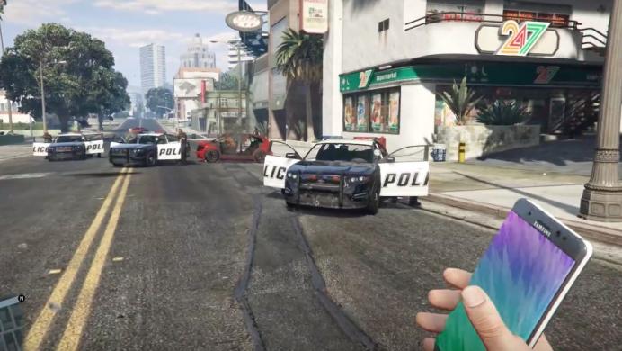 Mod en GTA 5 permite usar el Galaxy Note 7 como una bomba