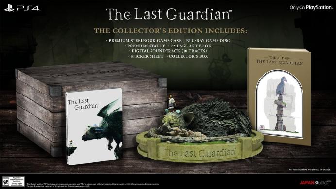 Así es la hermosa edición de colección de The Last Guardian