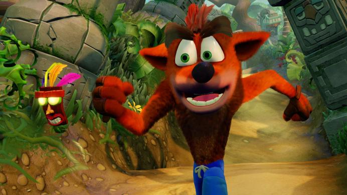 Comparativa entre Crash Bandicoot de PS1 Vs su remasterización para PS4