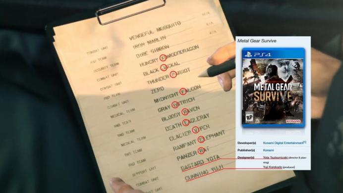 ‘Kojima Productions Forever’: creadores de Metal Gear Survive no se olvidan del padre de la saga