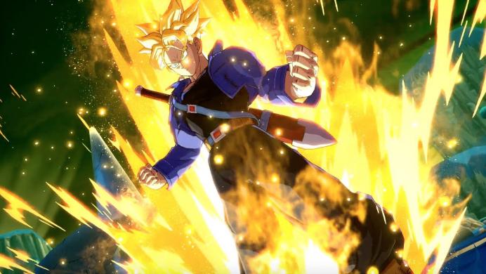 Así pelea Trunks en Dragon Ball FighterZ