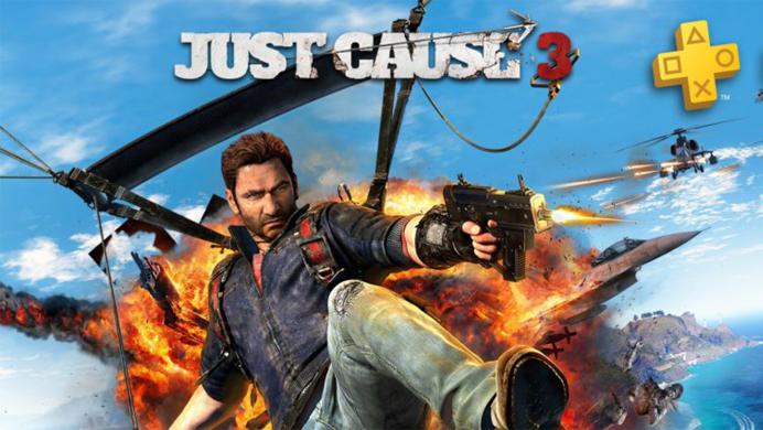 Just Cause 3 y mucho más, gratis en agosto para los miembros de PlayStation Plus