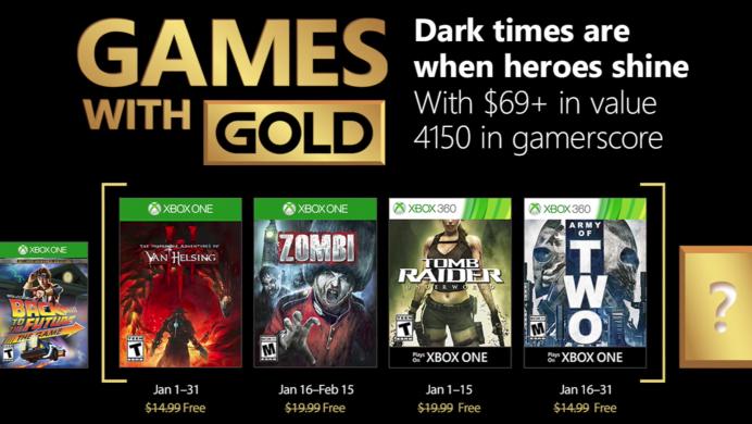 Ya puedes empezar a disfrutar los Games With Gold de enero