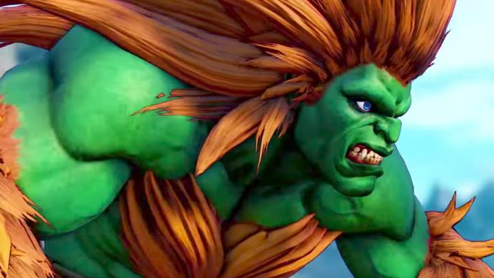 Así pelea Blanka en Street Fighter V: Arcade Edition