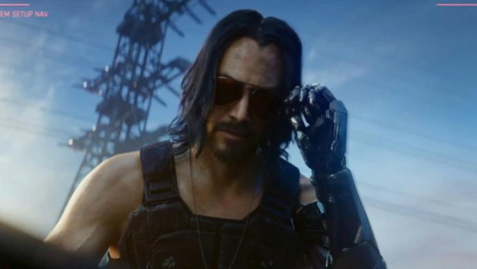 Keanu Reeves se robó el show en la  presentación de Cyberpunk 2077 durante el E3