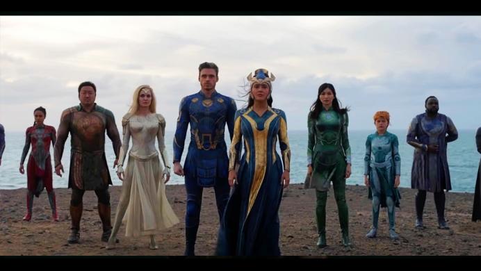 Eternals calienta motores con su teaser tráiler a pocos meses de su estreno