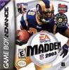 Madden NFL 2003