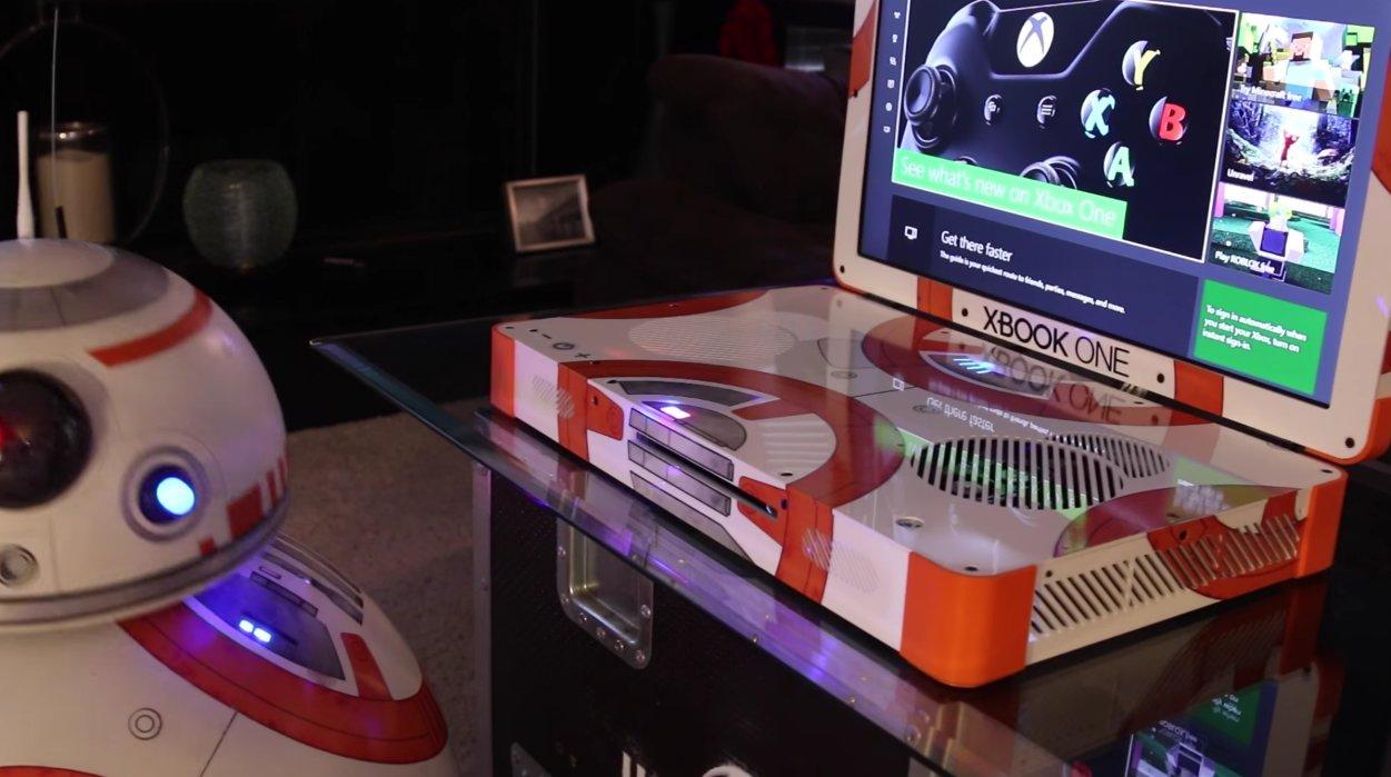 Modder transforma un Xbox One al estilo de BB-8