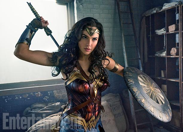 Más imágenes de Gal Gadot en la película de Wonder Woman 