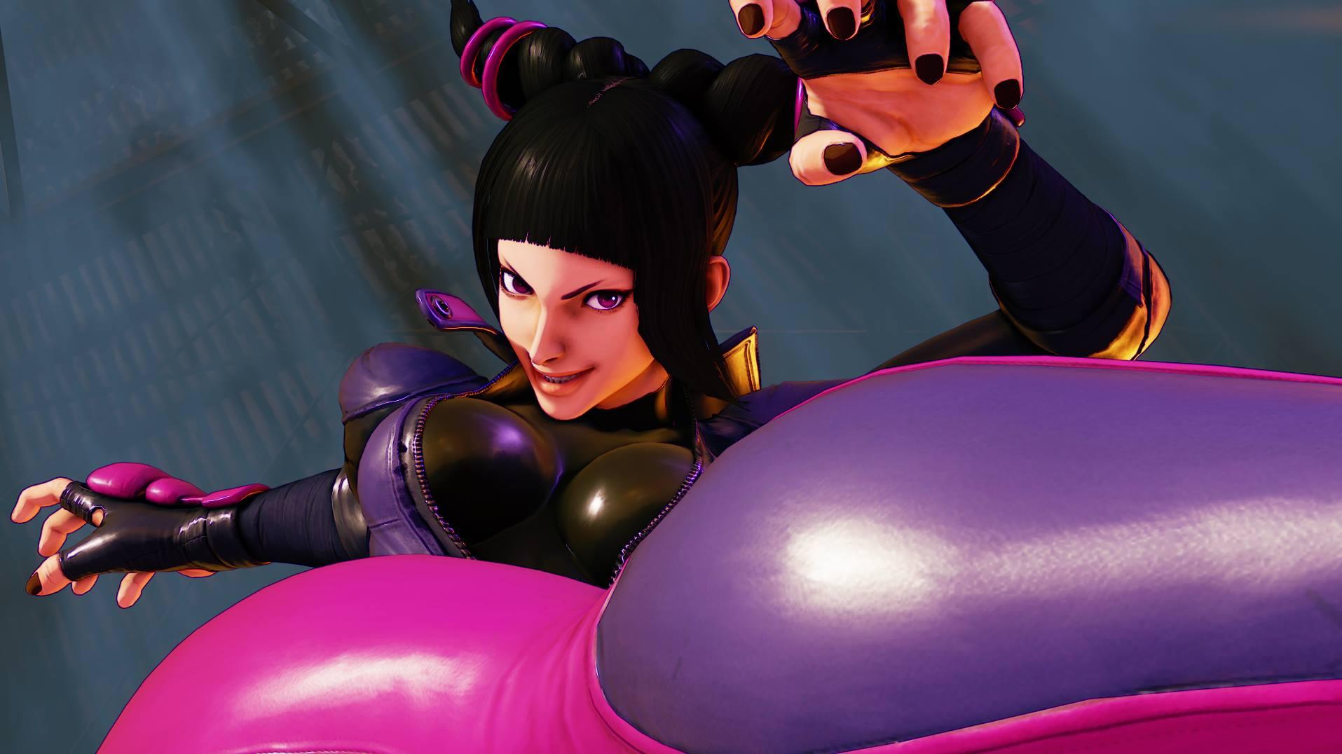 Así pelea Juri en Street Fighter V