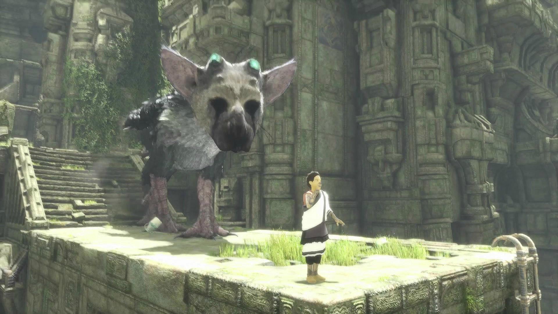 the last guardian xbox one gameplay