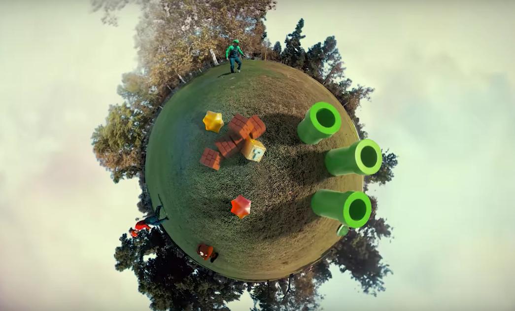 Espectacular live action de Super Mario Galaxy