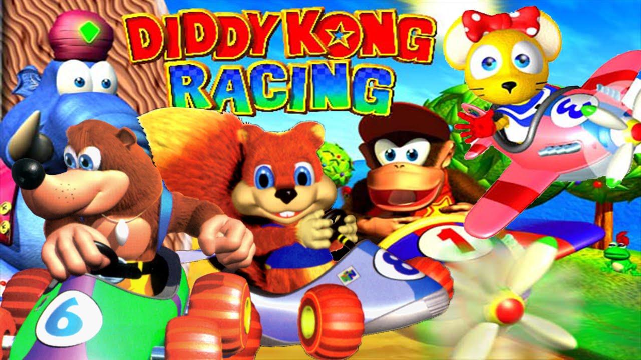 Así iba a ser la secuela de Diddy Kong Racing en Nintendo GameCube