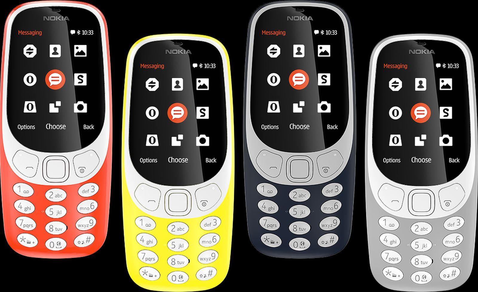Nokia presentó oficialmente la reedición del 3310
