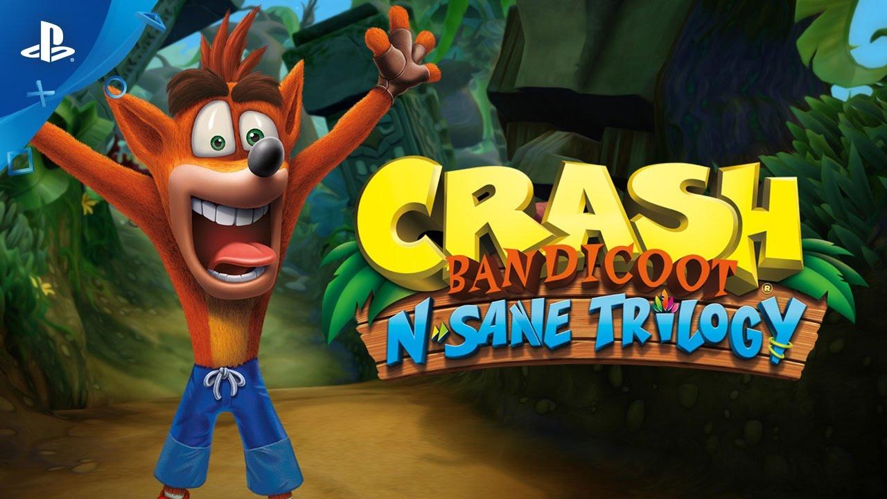 Revive tu infancia con este nuevo gameplay de Crash Bandicoot N. Sane Trilogy