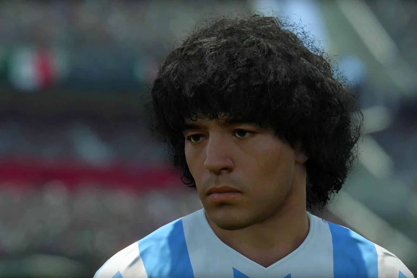 Konami le responde a Maradona: no hay uso indebido de su imagen