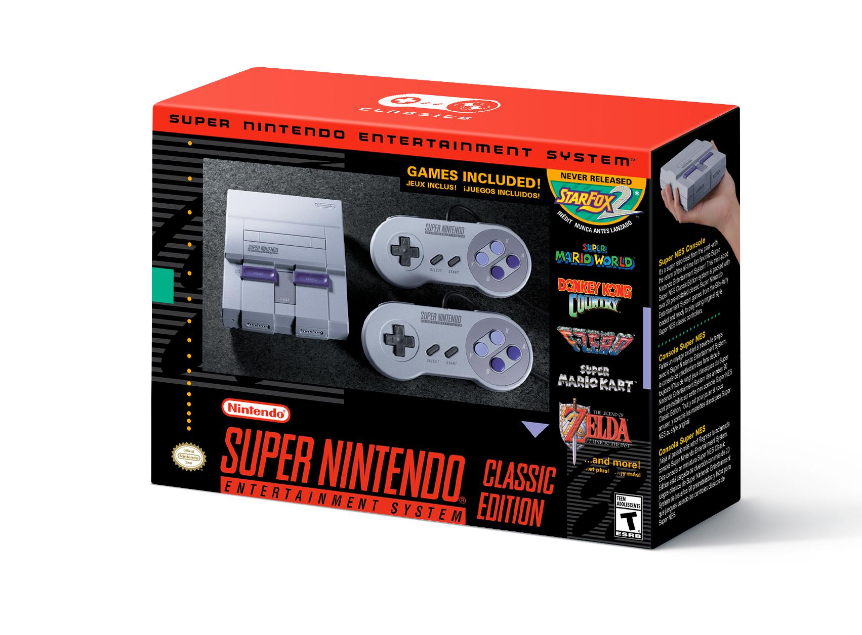 Nintendo lanzará en septiembre la SNES Mini