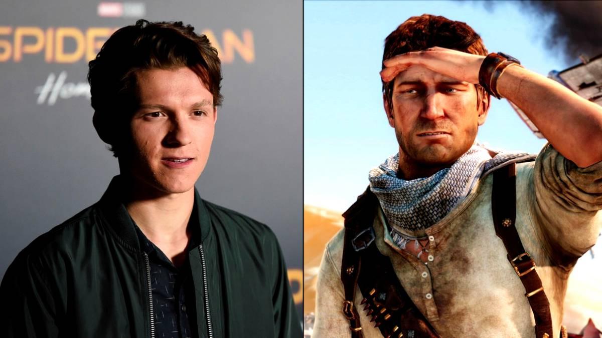 Tom Holland se alista para interpretar a Nathan Drake jugando Uncharted